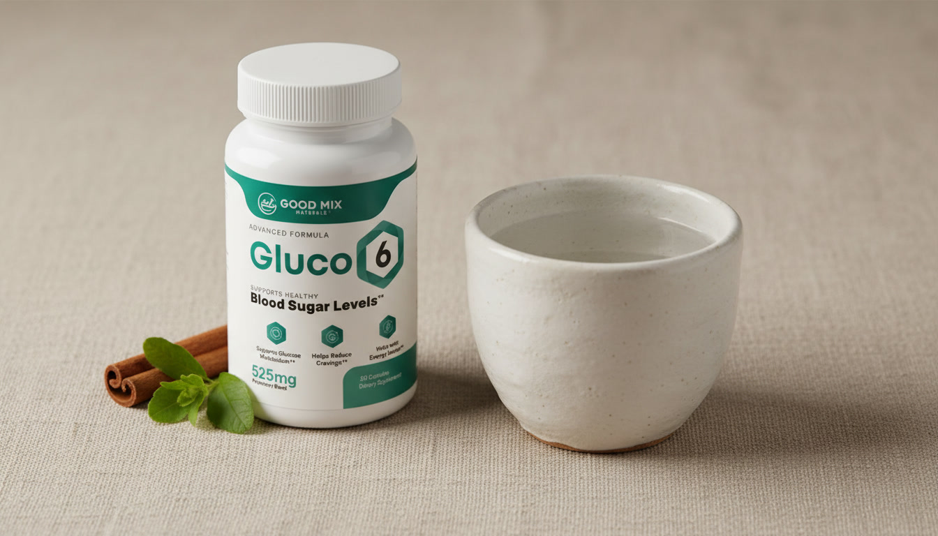 Gluco6 supplement for glycemic support